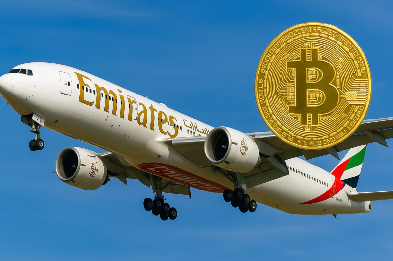 Fly Emirates, Bitcoin ile Öde: Tam Entegrasyon 2026’da Geliyor