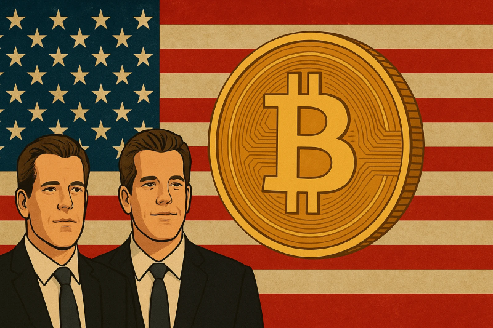 Winklevoss Kardeşlerden Trump’a 21 Milyon Dolarlık Bitcoin Desteği