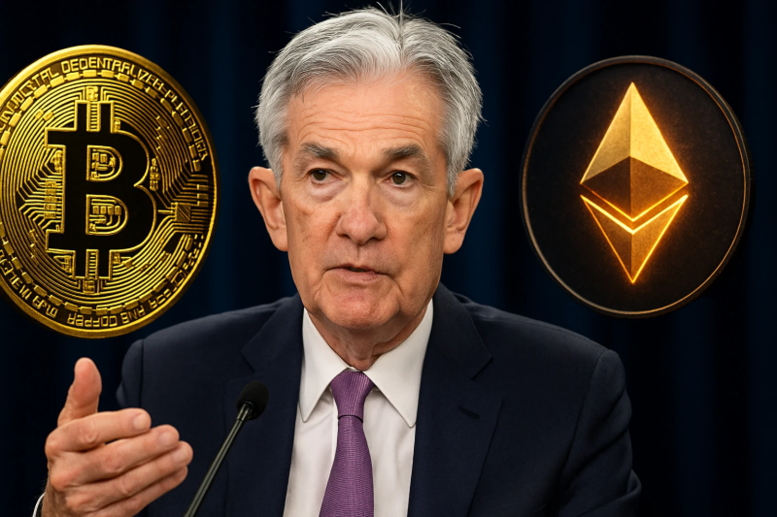 Powell’ın FOMC Konuşması, Bitcoin ve Ethereum’u Sert Etkileyebilir