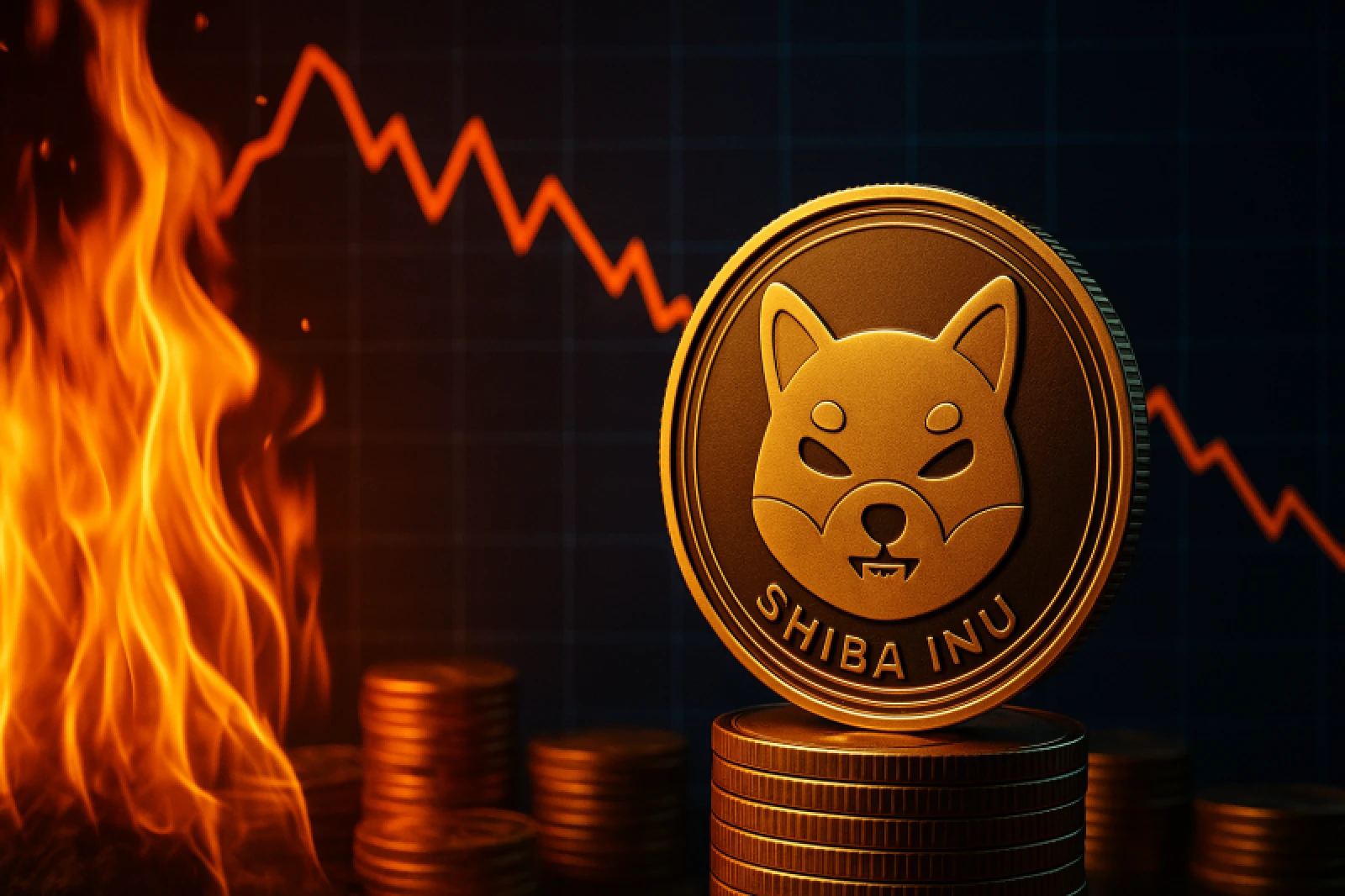 Shiba Inu 24 Saatte 600 Milyon Token Yaktı, Ancak Fiyat Yine Düştü