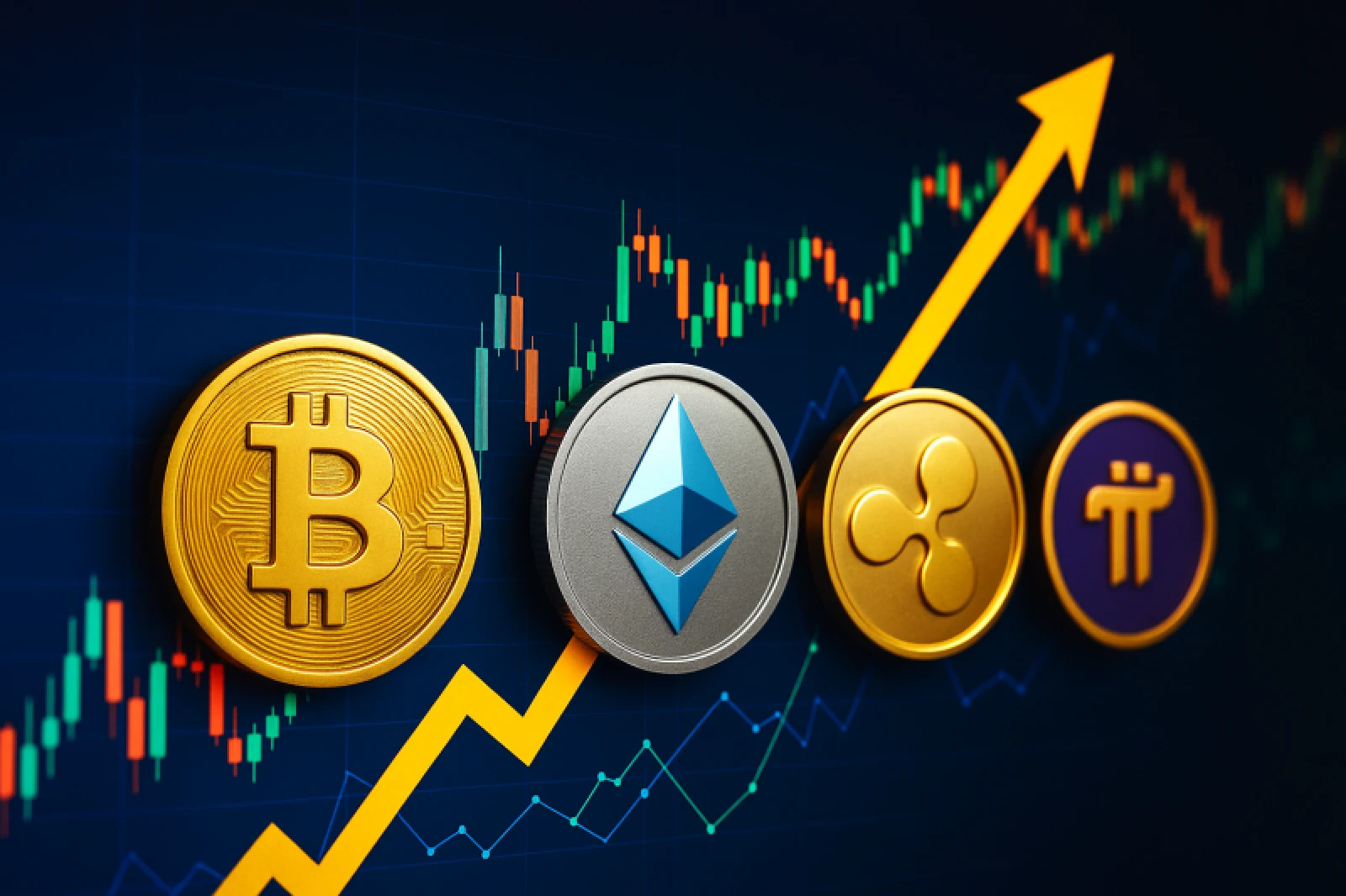 Kripto Piyasası Neden Yükseliyor? BTC, ETH, XRP ve Pi Network Güçlü Geri Dönüş Yaptı