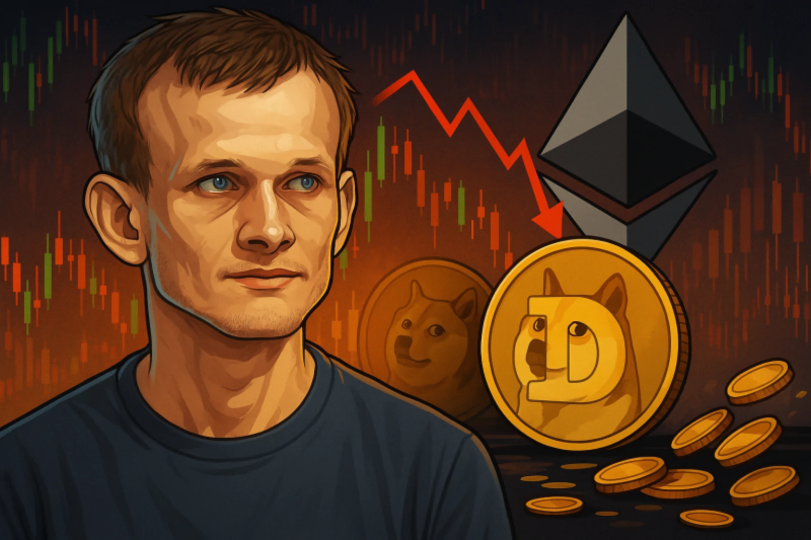 Vitalik Buterin 2 Trilyon DOG Token'ı Sattı: Piyasa Karıştı