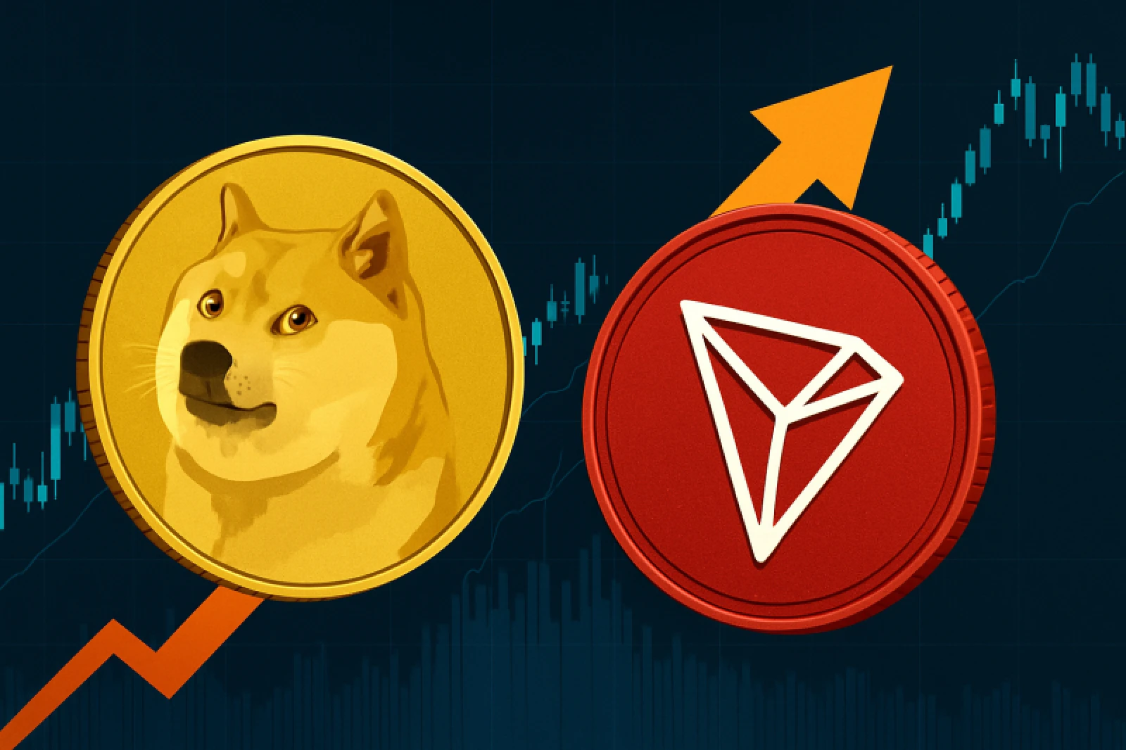 Tron, Dogecoin’i Geride Bıraktı: TRX 8. Sıraya Yükseldi!