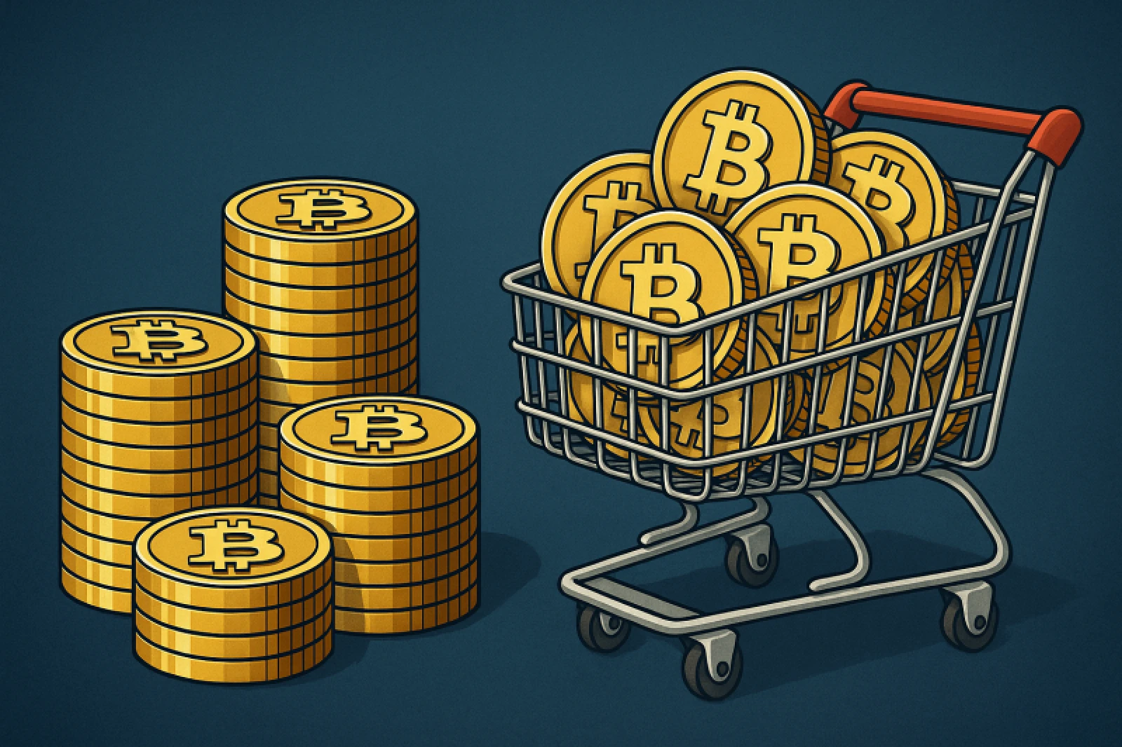 Bitcoin Milyonerleri: Şirketler Bitcoin’i Yığarken Yatırımcılar Yarışta