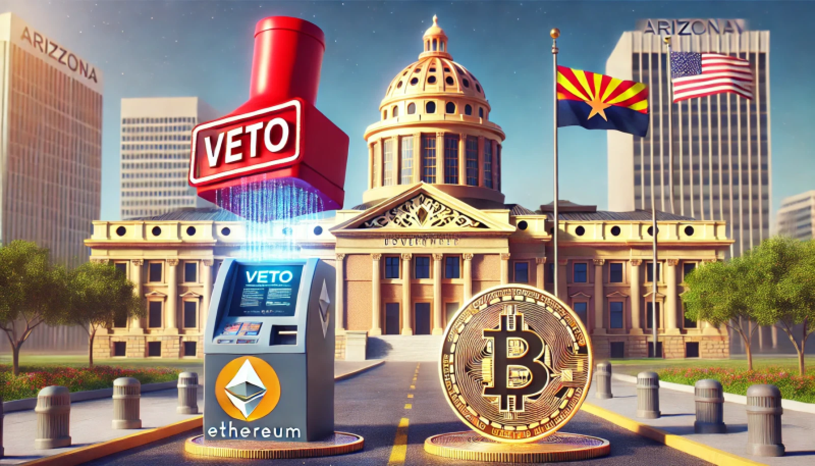 Arizona Valisi Hobbs, Yüksek Risk Gerekçesiyle İki Kripto Yasasını Veto Etti