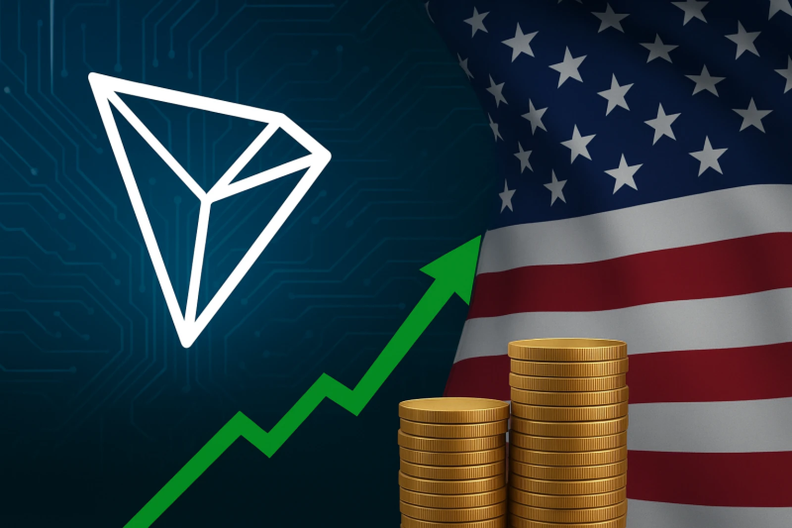 TRON, ABD Ekonomik Verileri İçin Kullanıldı: BNB ve Solana'yı Geride Bıraktı